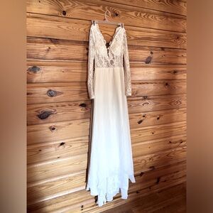 Whimsical wedding dress